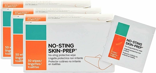 Prep Pads. Pack of 1000 No-Sting Pads for Skin Protection. Disposable