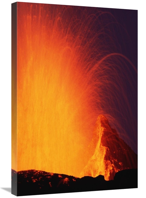 Global Gallery GCS-451164-2030-142 20 x 30 in. Volcanic Eruption, 