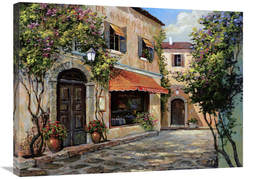 Global Gallery GCS-122974-2432-142 24 x 32 in. Restaurant Catherine Ar