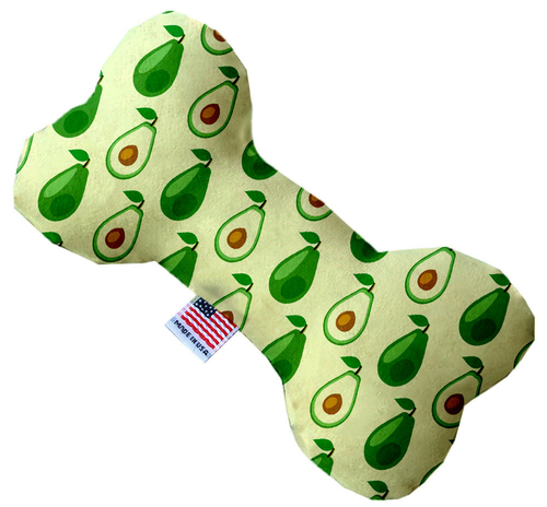 Mirage Pet 1251-CTYBN8 Avocado Paradise Canvas Bone Dog Toy - 8 in.