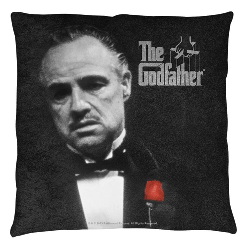 Trevco PAR597-PLO3-18x18 18 x 18 in. Godfather & Poster Throw Pillow&#