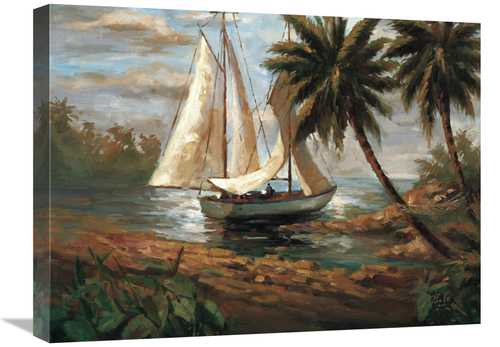 Global Gallery GCS-128146-1824-142 18 x 24 in. Setting Sail I Art Prin