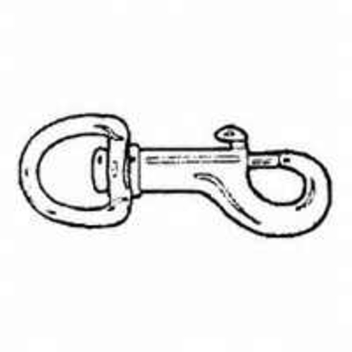 Baron 225BT-5-8 Bolt Snap Bronze Round Eye Swivel .63