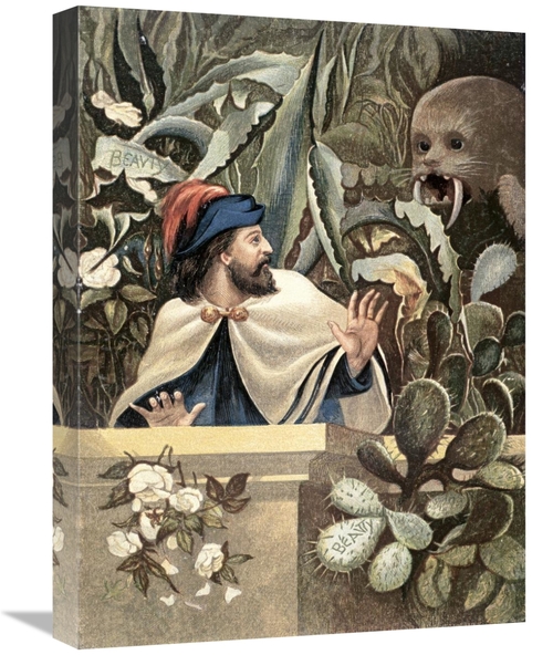 Global Gallery GCS-276834-22-142 22 in. Upon the Strange, Prickly 