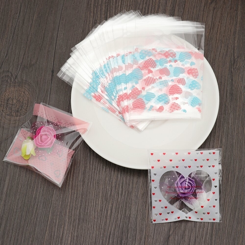 100PC/Pack High Quality Cartoon Plastic Bag Cookie
