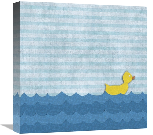 Global Gallery GCS-388514-1818-142 18 x 18 in. Ducks - Little Duckling