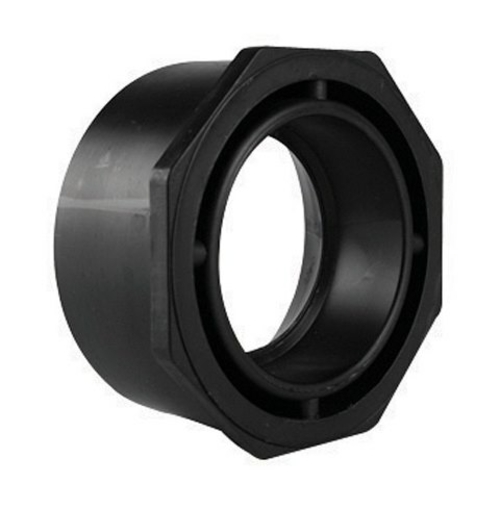 Charlotte Pipe & Foundry ABS001071200HA 3 x 2 in. Flush Bushing  B