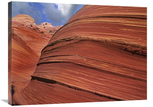 Global Gallery GCS-397160-2432-142 24 x 32 in. Detail of the Wave,