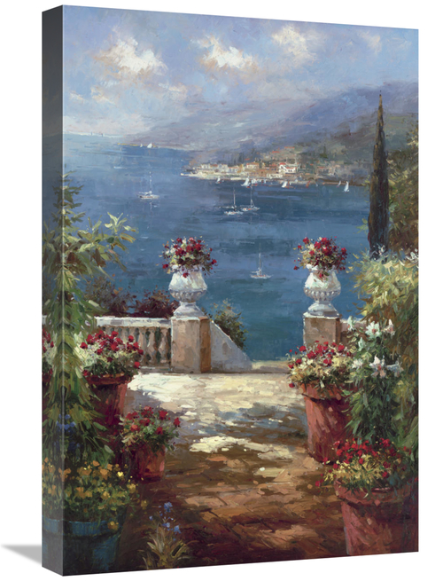 Global Gallery GCS-125158-1624-142 16 x 24 in. Cypress Vista Art Print