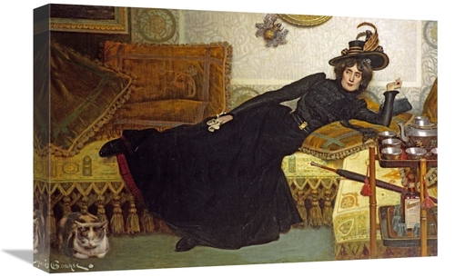 Global Gallery GCS-268031-22-142 22 in. Une Femme Elegante Art Print -