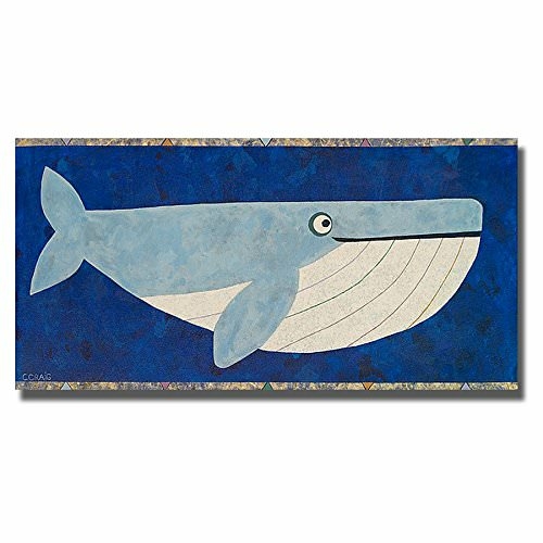 Artistic Home Gallery 1224L125IG Wendell The Whale by Casey Craig Prem