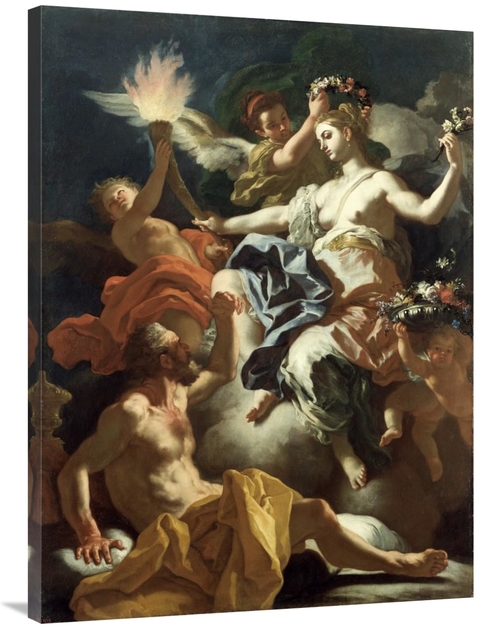 Global Gallery GCS-459878-3040-142 30 x 40 in. Aurora Taking Leave of 