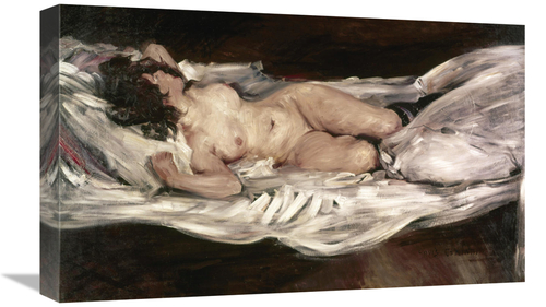 Global Gallery GCS-277116-22-142 22 in. Recumbent Nude Art Print - Lov