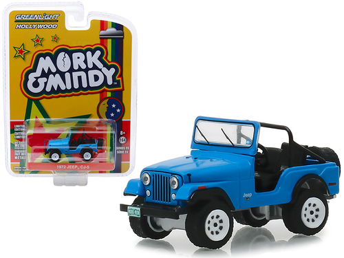 1972 Jeep CJ-5 Blue \Mork & Mindy\" (1978-1982) TV Series \"Hollywood