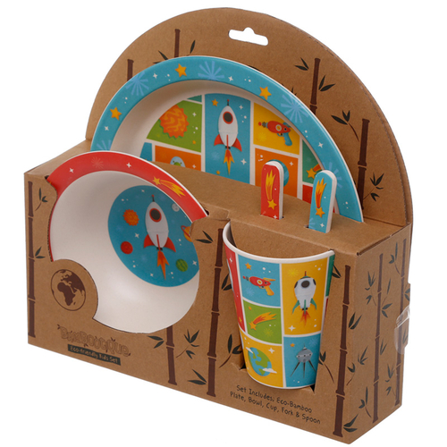 Bamboo Composite Space Kids Dinner Set