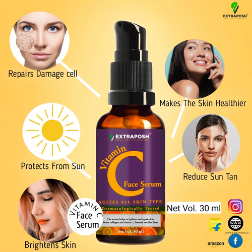 Depigmentation Vitamin C Face Serum With Hyaluronic Acid 30 Ml