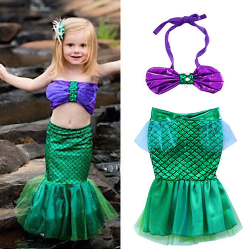 Pudcoco Fashion Toddler Mermaid Girl Princess