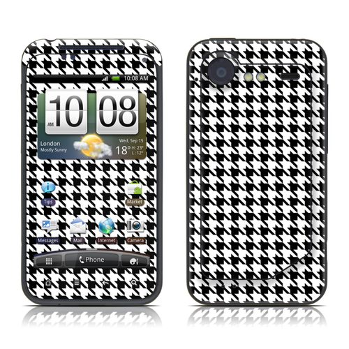DecalGirl HIRS-HTOOTH HTC Incredible S Skin - Houndstooth