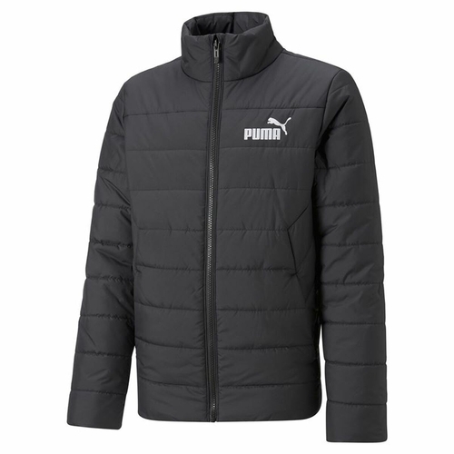 Children's Sports Jacket Puma Essentials Padded Black