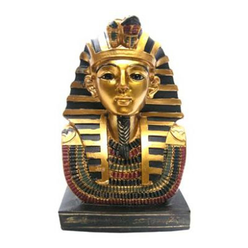 Decorative Gold Egyptian 11cm Tutankhamen Bust