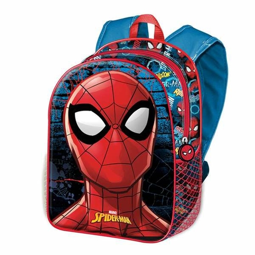 3D School Bag Karactermania Spiderman Badoom Rucksack 31 x 26 x 11 cm