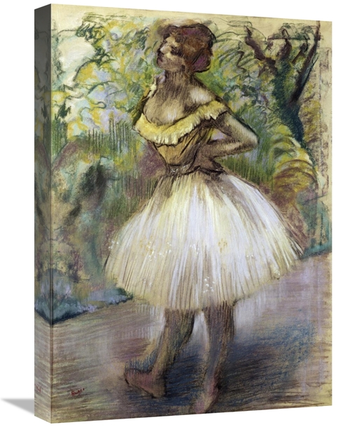 Global Gallery GCS-277312-22-142 22 in. Dancer in Yellow Art Print - E