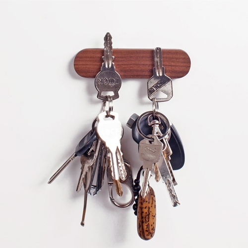 Wooden Magnetic Key Holder