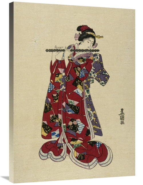 Global Gallery GCS-280589-36-142 36 in. Yokobue - Seven Hole Chinese F