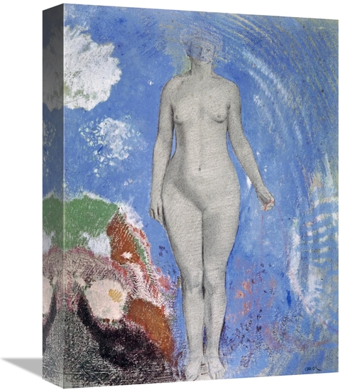 Global Gallery GCS-267088-16-142 16 in. Eve Art Print - Odilon Redon