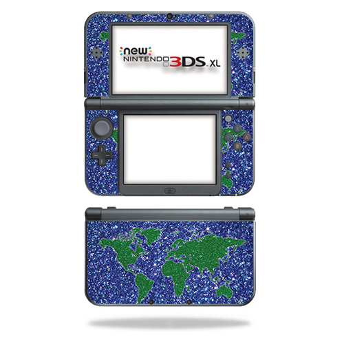 MightySkins NI3DSXL2-Bling World Skin Decal Wrap for Nintendo 3DS XL 2