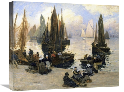 Global Gallery GCS-282355-22-142 22 in. Port Breton Art Print - Fernan