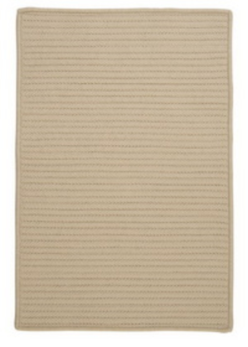 Colonial Mills Rug H182R048X072S Simply Home Solid - Linen 4 ft. x 6 f