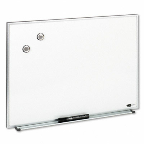 Quartet M2316 Magnetic Dry Erase Board  Painted Steel  23 x 16  White 