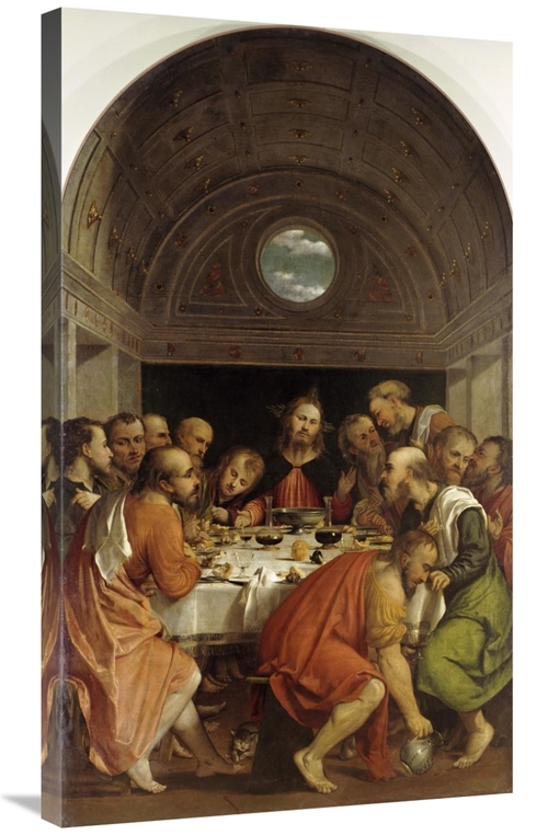 Global Gallery GCS-279872-36-142 36 in. Last Supper Art Print - Romani