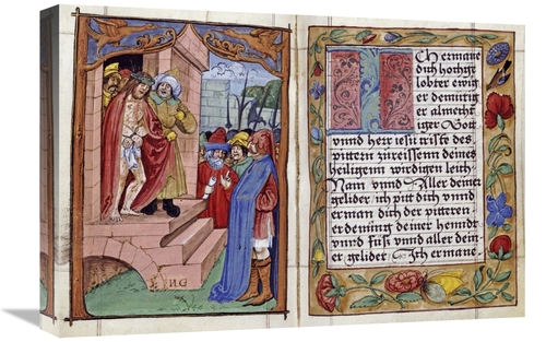 Global Gallery GCS-268019-22-142 22 in. Prayerbook Illuminated, 15