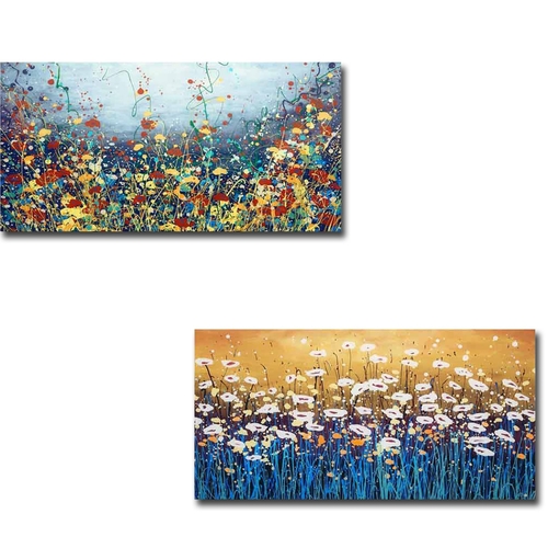 Artistic Home Gallery 1224B423EG Poem Flower & Peace Flower by Daniel 