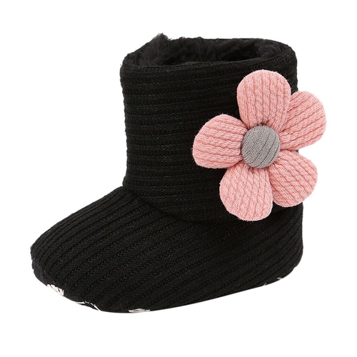 Baby Girl Keep Warm Plush Soft Snow Boots Soft