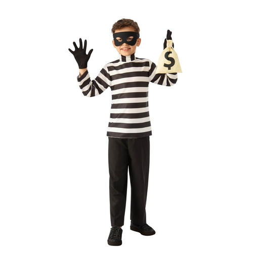 Rubies 279565 Halloween Child Burglar Costume - Large