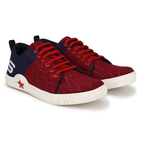 Generic Men Red,Navy,Blue,White Color Canvas