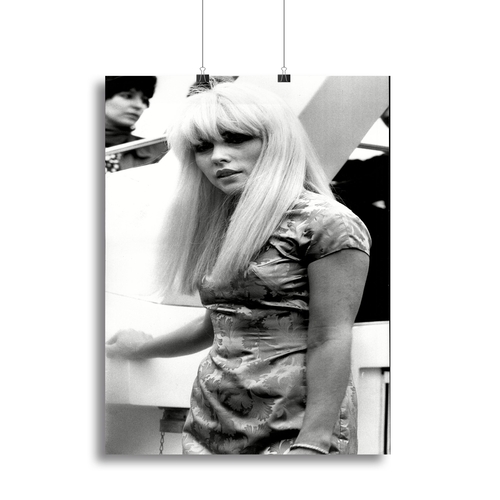 Debbie Harry of Blondie Canvas Print or Poster
