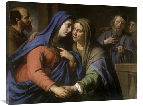 Global Gallery GCS-281954-40-142 40 in. The Visitation Art Print - Phi