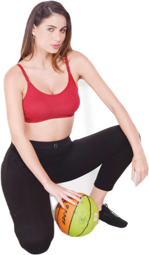 Comfortfit Non-Padded Non-Wired Molded Full Coverage Bra  Pink