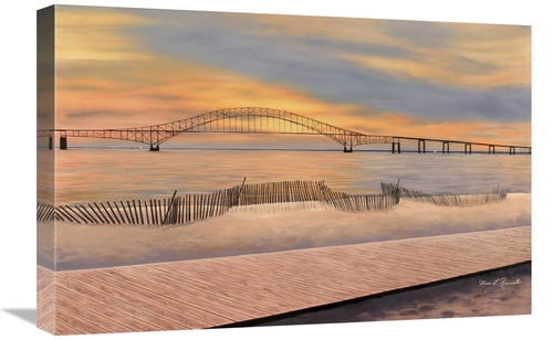 Global Gallery GCS-393949-1624-142 16 x 24 in. Captree Sunset Art Prin