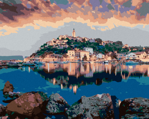 Paint by Numbers - THE TOWN OF VRBNIK