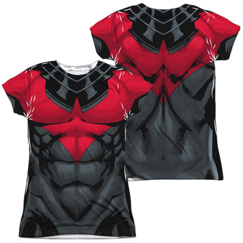 Trevco BM2582FB-JSPP-5 Batman Nightwing Red Uniform Front & Back Print