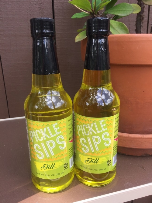 Pair Of Dill Pickle Sips
