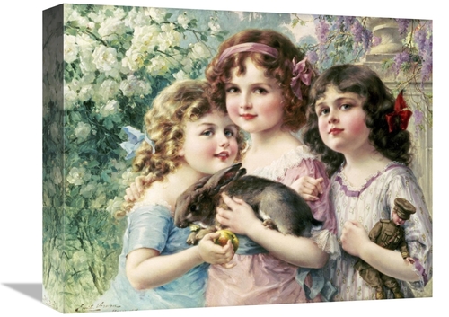 Global Gallery GCS-267523-16-142 16 in. The Three Graces Art Print - E