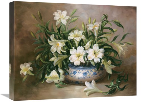 Global Gallery GCS-119345-1824-142 18 x 24 in. Spring Whites Art Print