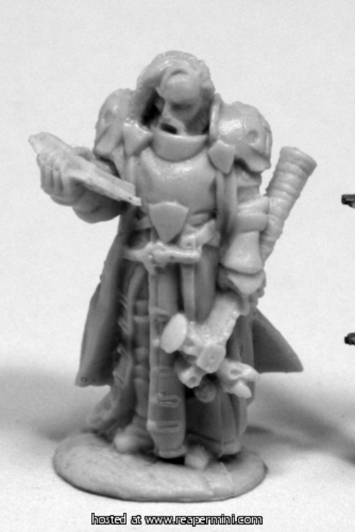 Reaper Miniatures REM77414 25mm Scale Halbarad, Cleric - Werner Kl