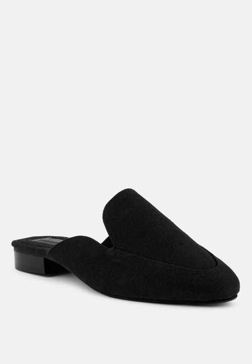 Calico Organic Canvas Mules